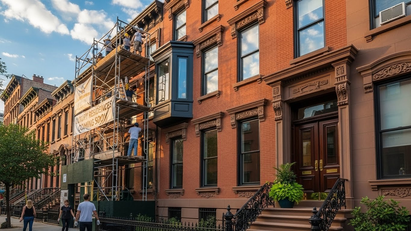 How much does it cost to renovate a brownstone NYC image